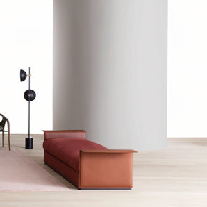 Nap 115 Bench - Cuoio 29/Fabric (Nobilis 02)