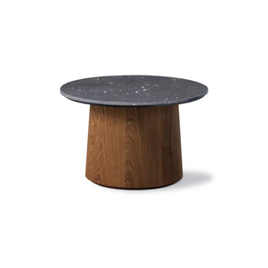 Niveau 6804 29 Coffee Table - Ash Brown Stained/Black Marquina
