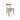 كرسي سفرة نولي - قماش (27702 - كريمي)