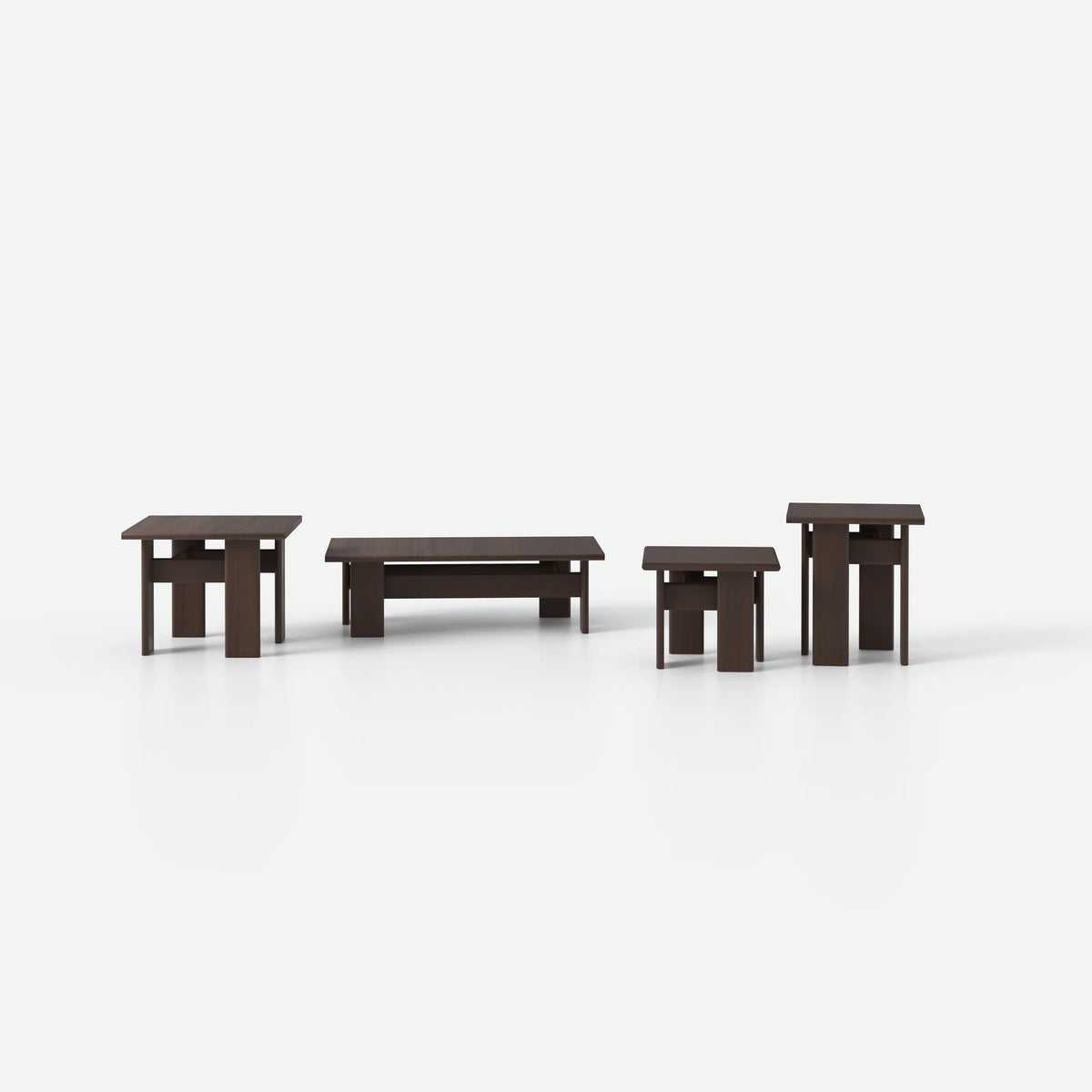 Archipen 1 Side Table - Black Stained Ashwood-2