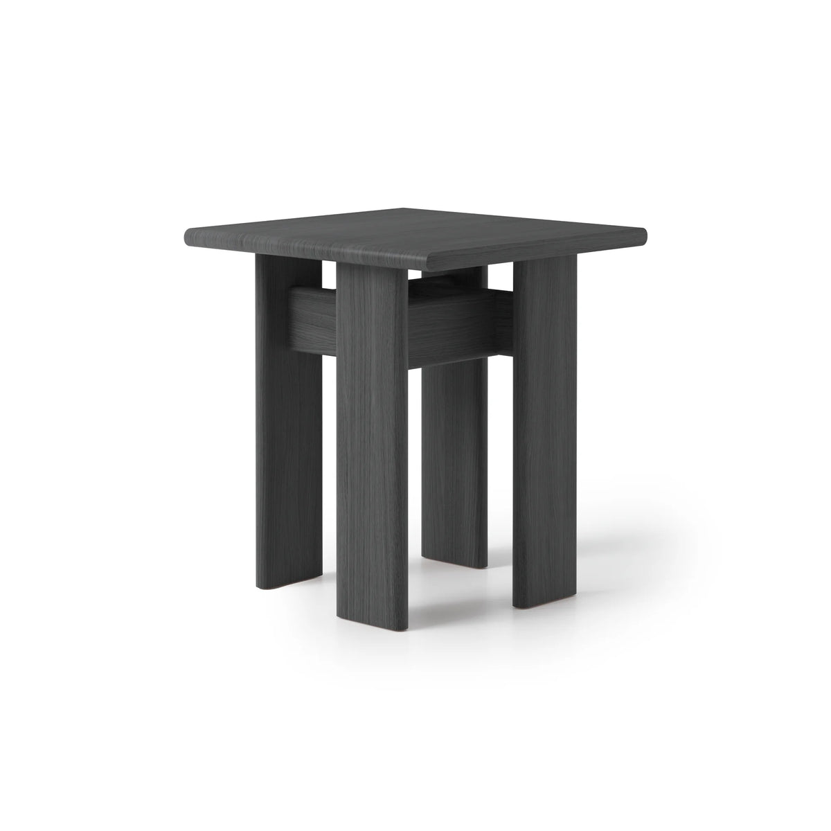 Archipen 1 Side Table - Black Stained Ashwood-1