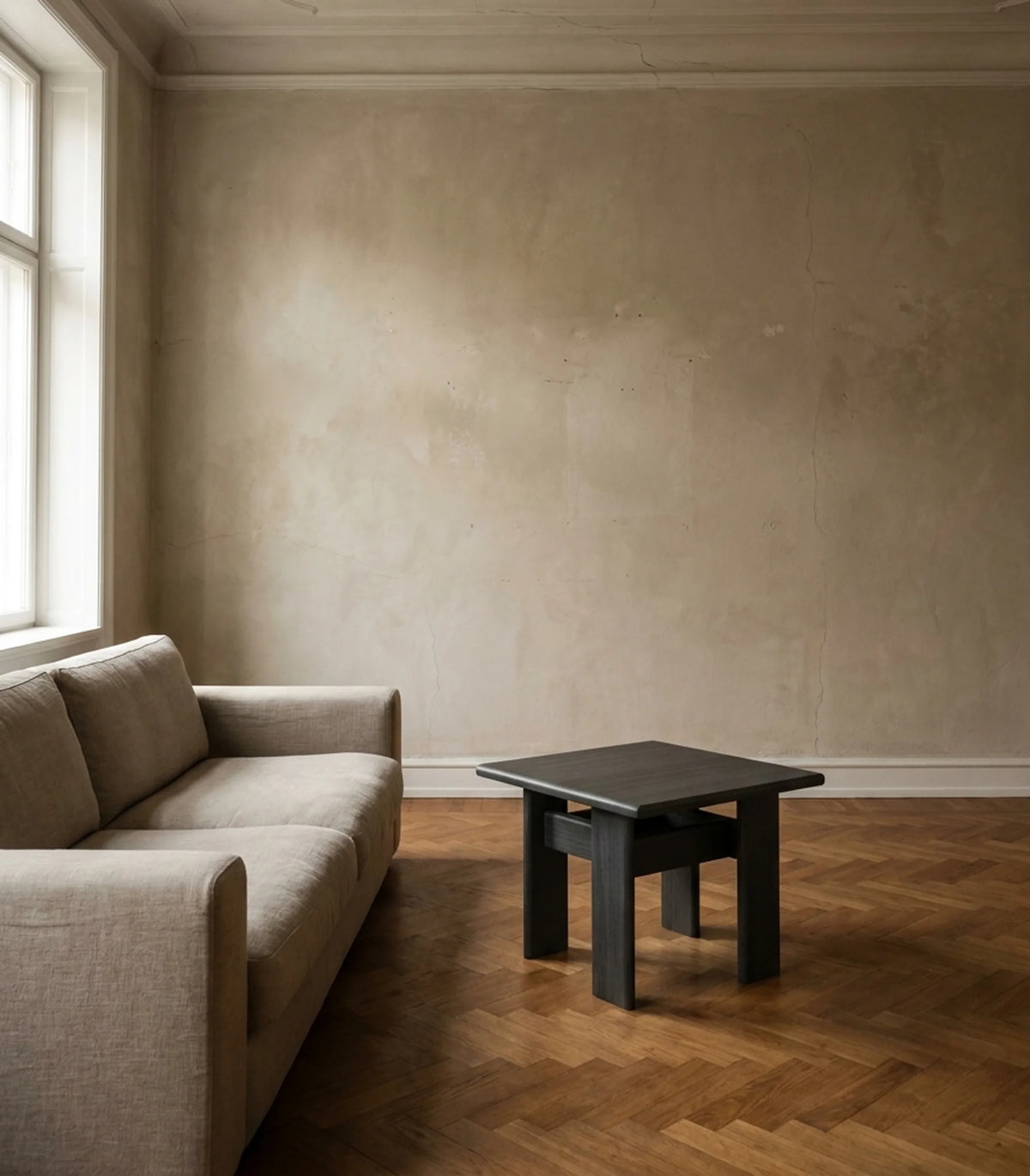 Archipen 3 Coffee Table - Gray-Brown Stained Ashwood-2