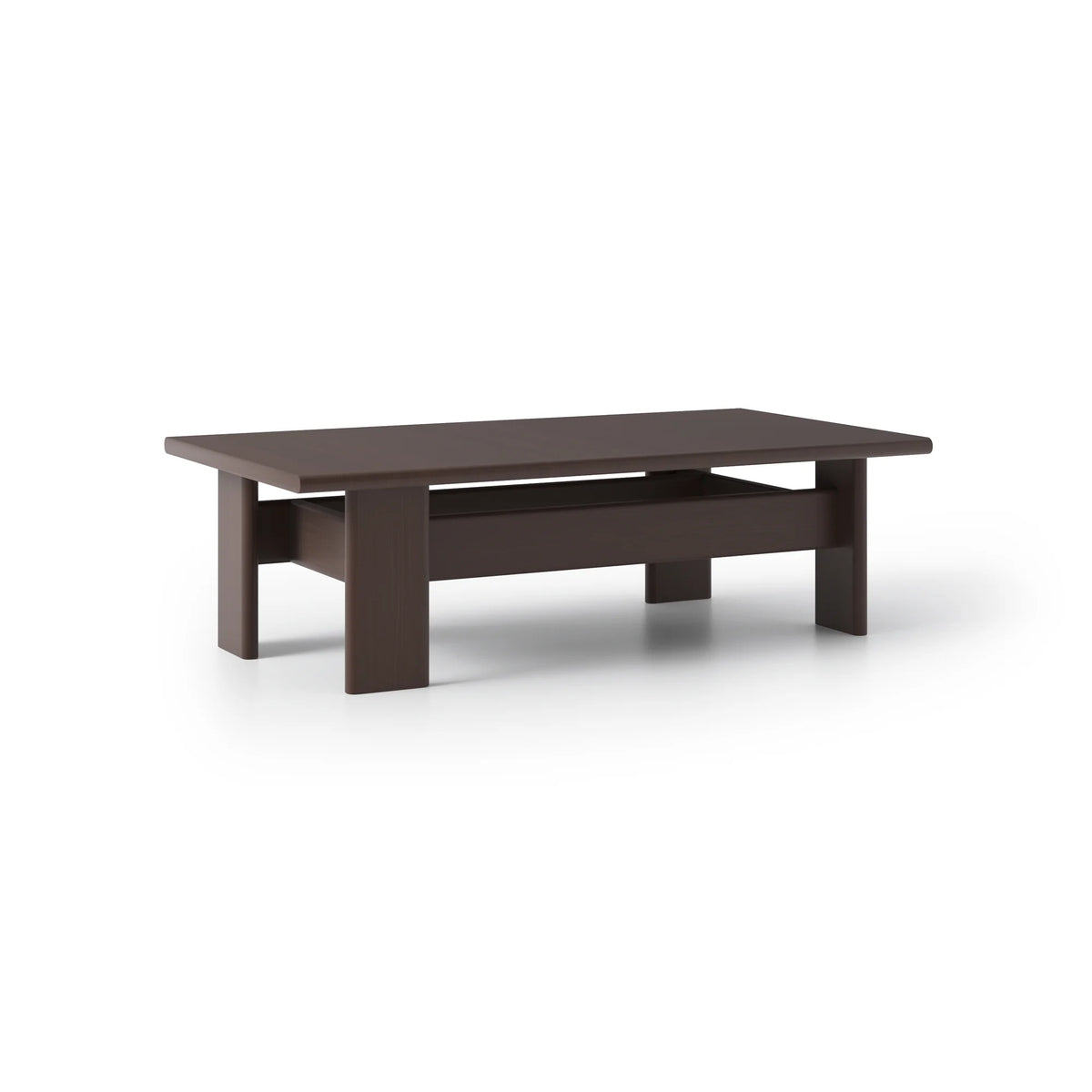 Archipen 4 Coffee Table - Brown Stained Ashwood-1