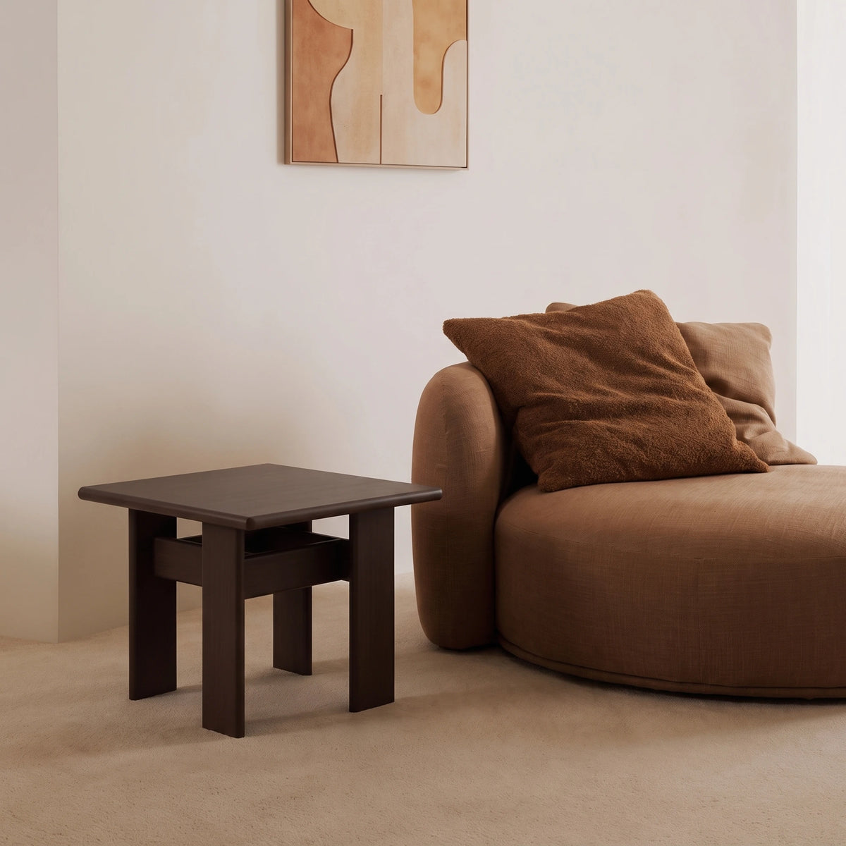 Archipen 3 Coffee Table - Gray-Brown Stained Ashwood