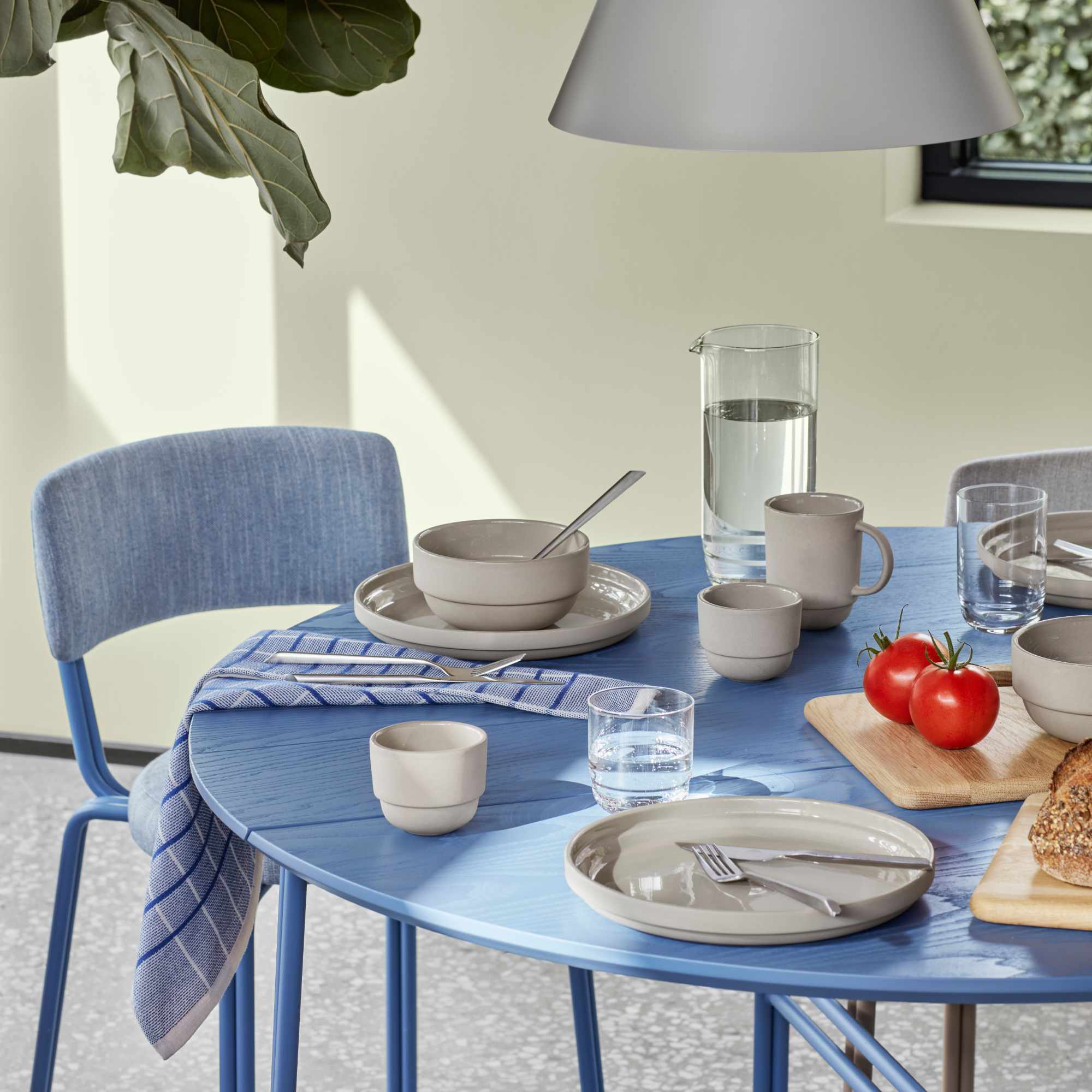 Nordic Bistro Dessert/Lunch Plate - Beige-3