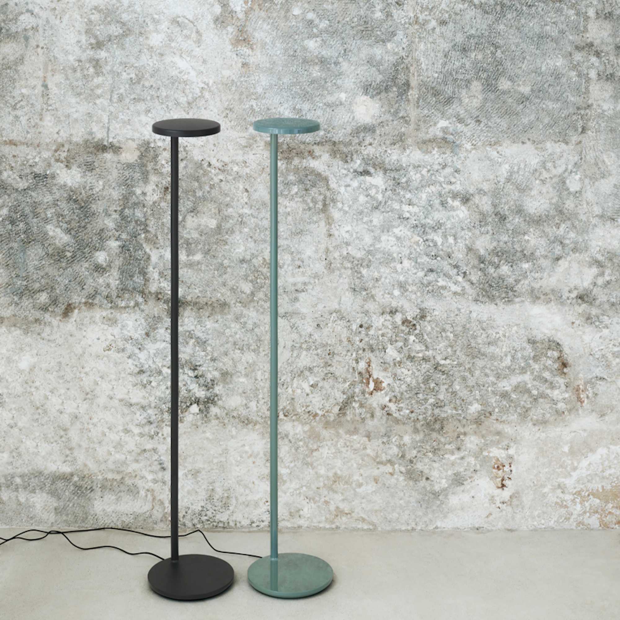 Oblique Floor Lamp - Matte Brown-3