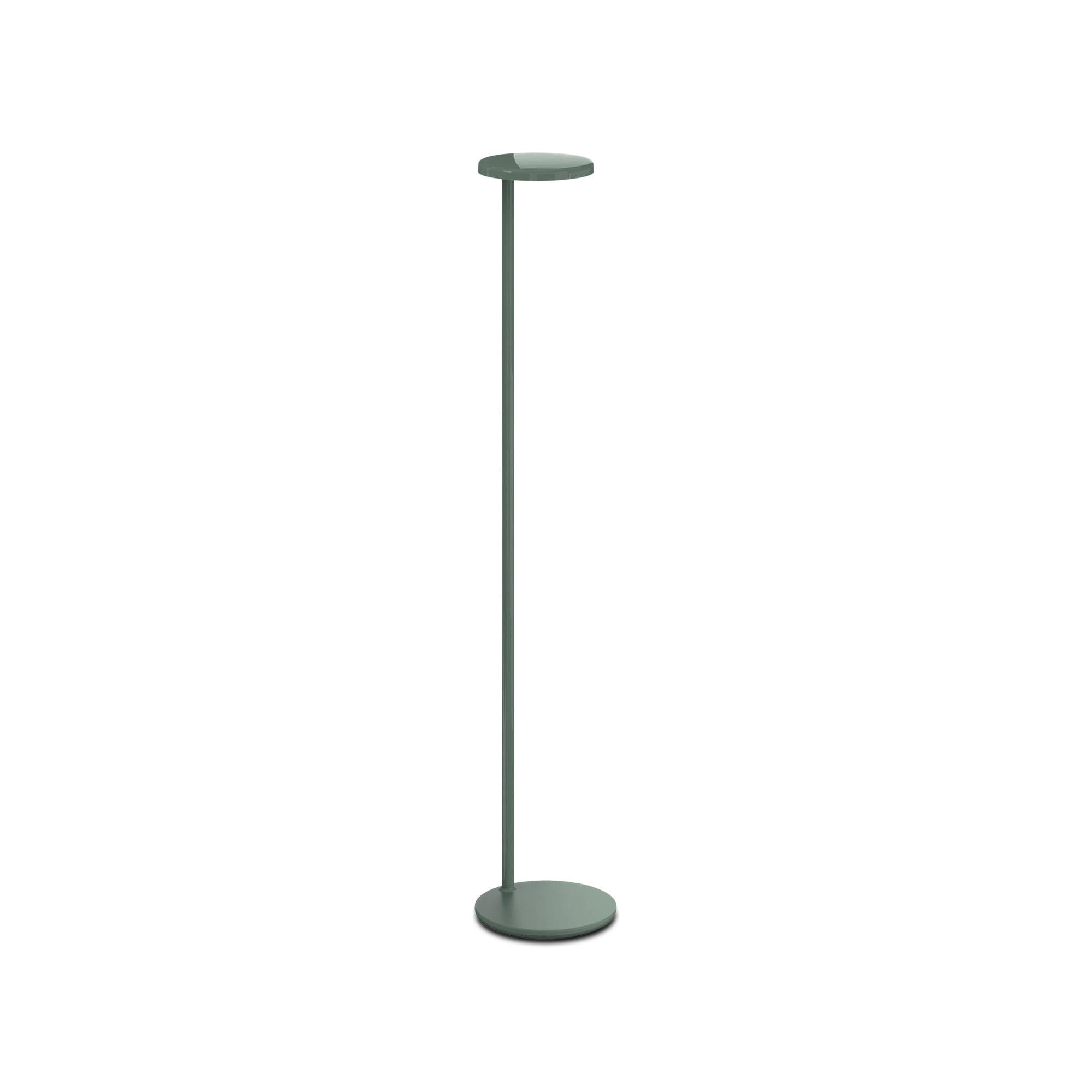 Oblique USB-C Floor Lamp - Gloss Salvia