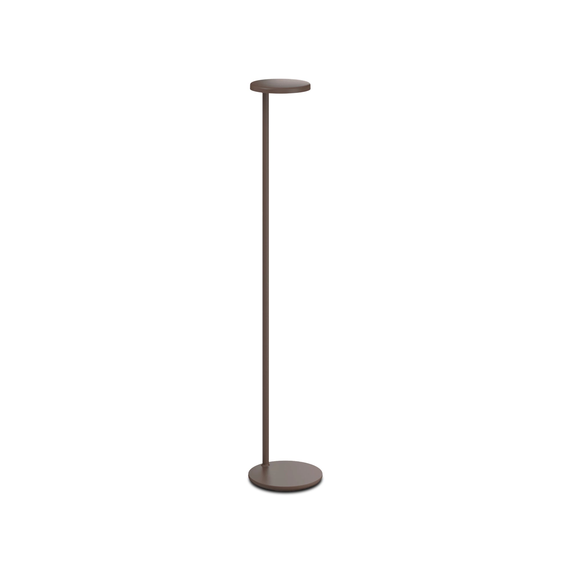 Oblique USB-C Floor Lamp - Matt Brown-1