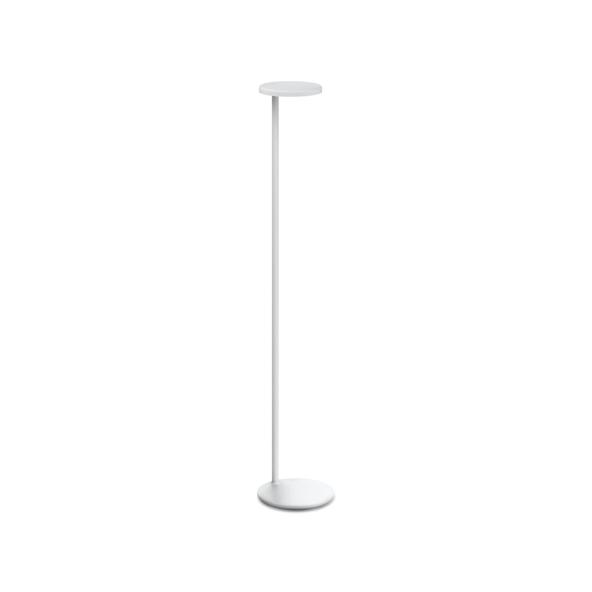 Oblique USB-C Floor Lamp - Matt White
