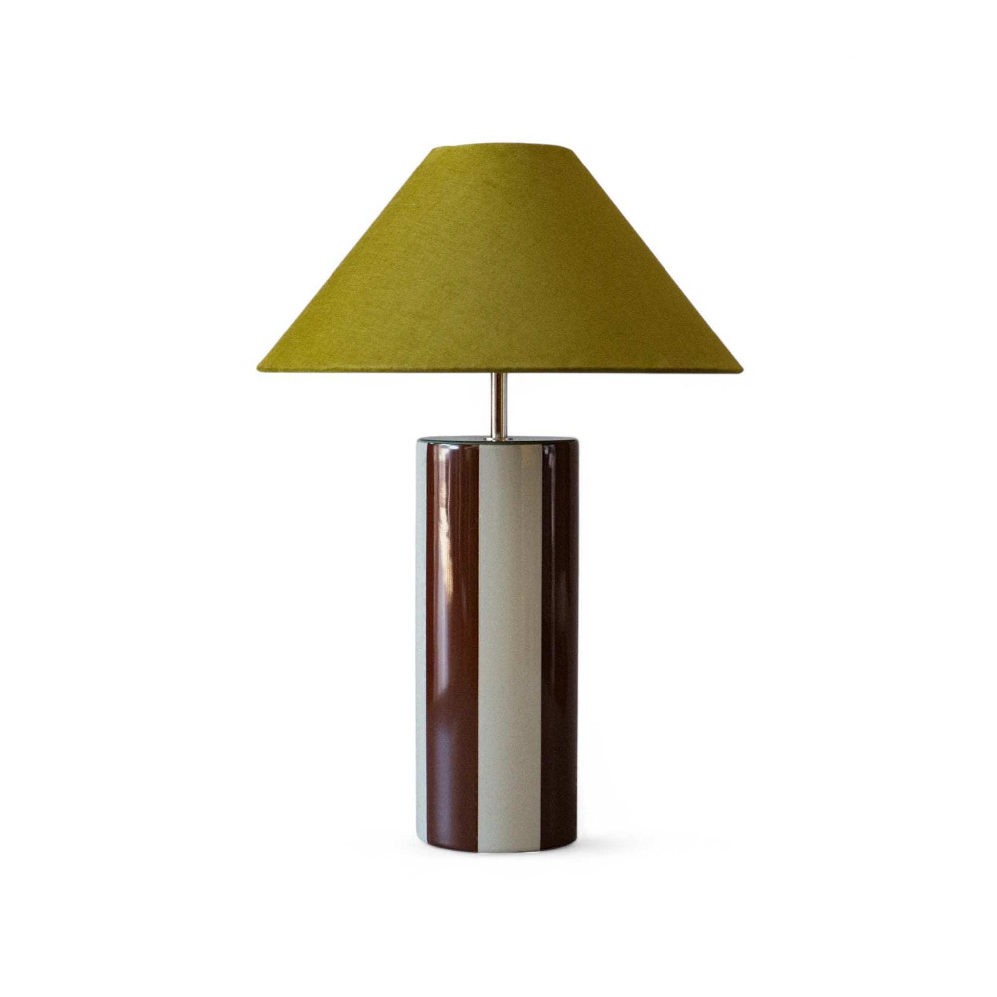 Ombrellina Table Lamp - Chicory Coffee/Golden Olive-1
