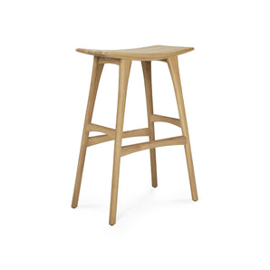 Osso 53034 Bar Stool - Varnished Oak