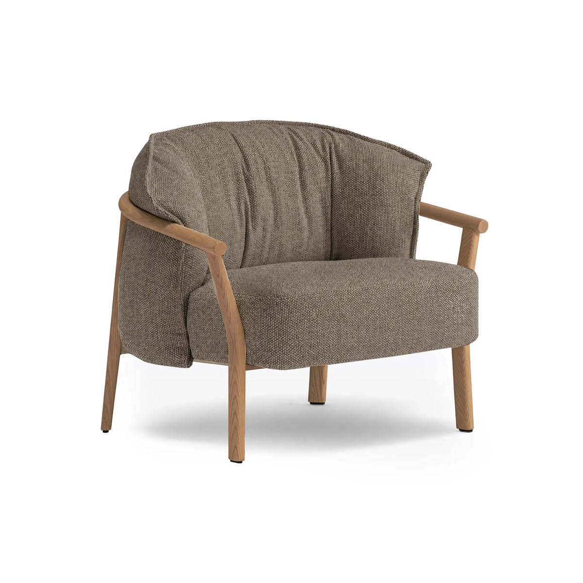 Lamorisse 3689 Armchair - Walnut/Fabric (Sunniva N07)
