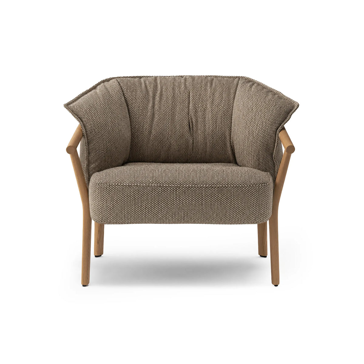 Lamorisse 3689 Armchair - Walnut/Fabric (Sunniva N07)