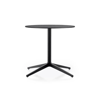Ypsilon 4 4797T/59 Round Folding Table - Black/Black Laminate 421