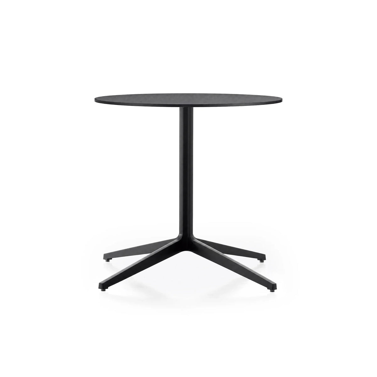Ypsilon 4 4797T/59 Round Folding Table - Black/Black Laminate 421-1