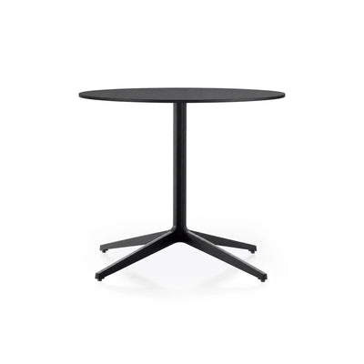 Ypsilon 4 4797T/79 Round Folding Table - Black/Black Laminate 421