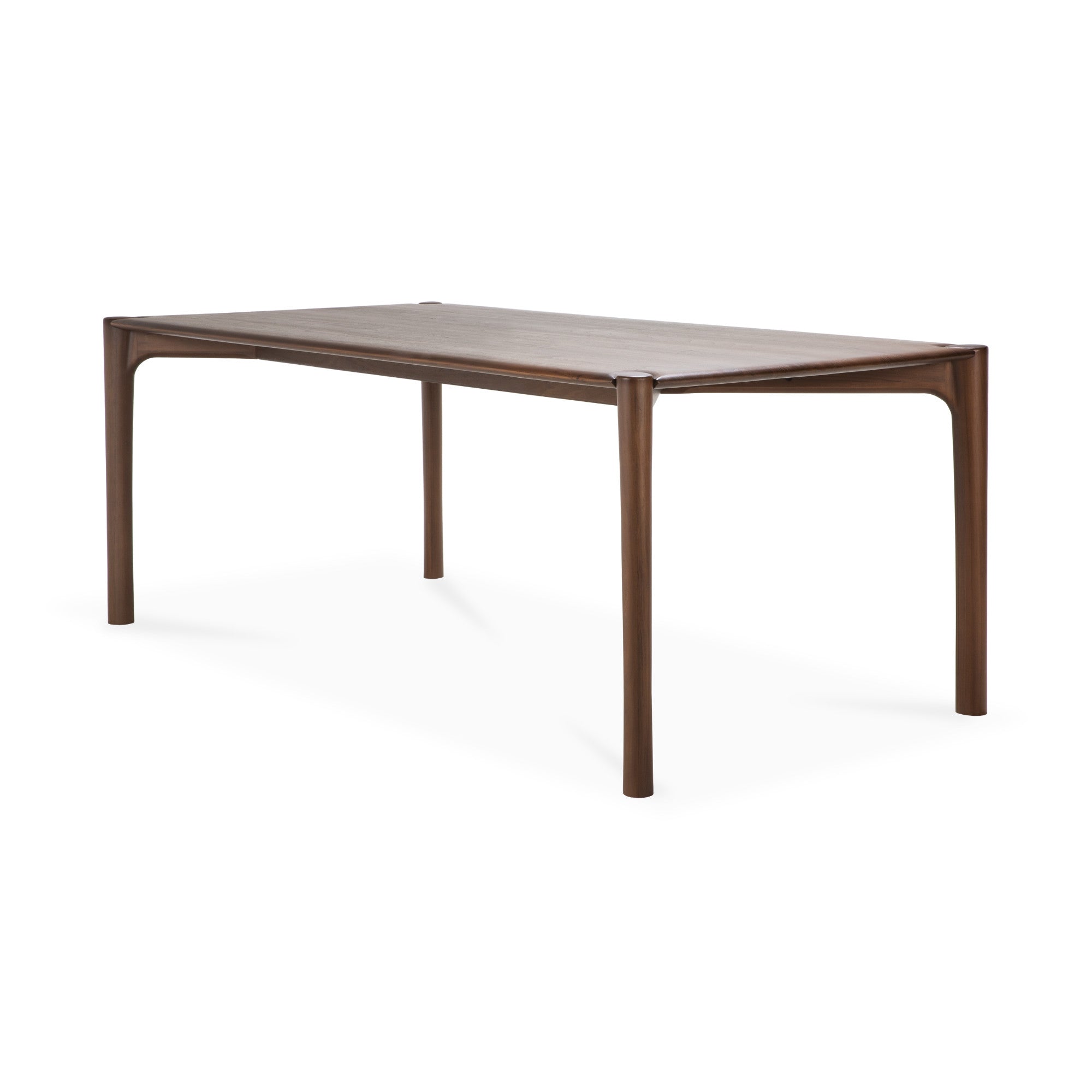 PI 11559 Dining Table - Teak Brown Varnished-1