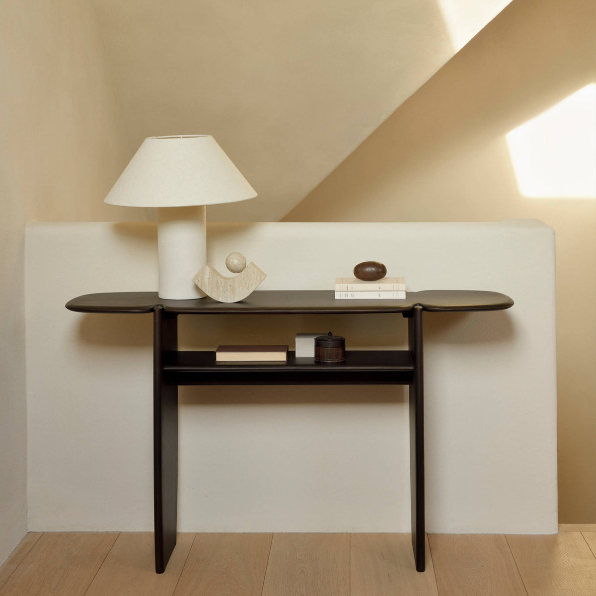 PI 35009 Console - Mahogany Dark Brown-4