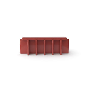 Spina B5.1 Bench - Dusty Red