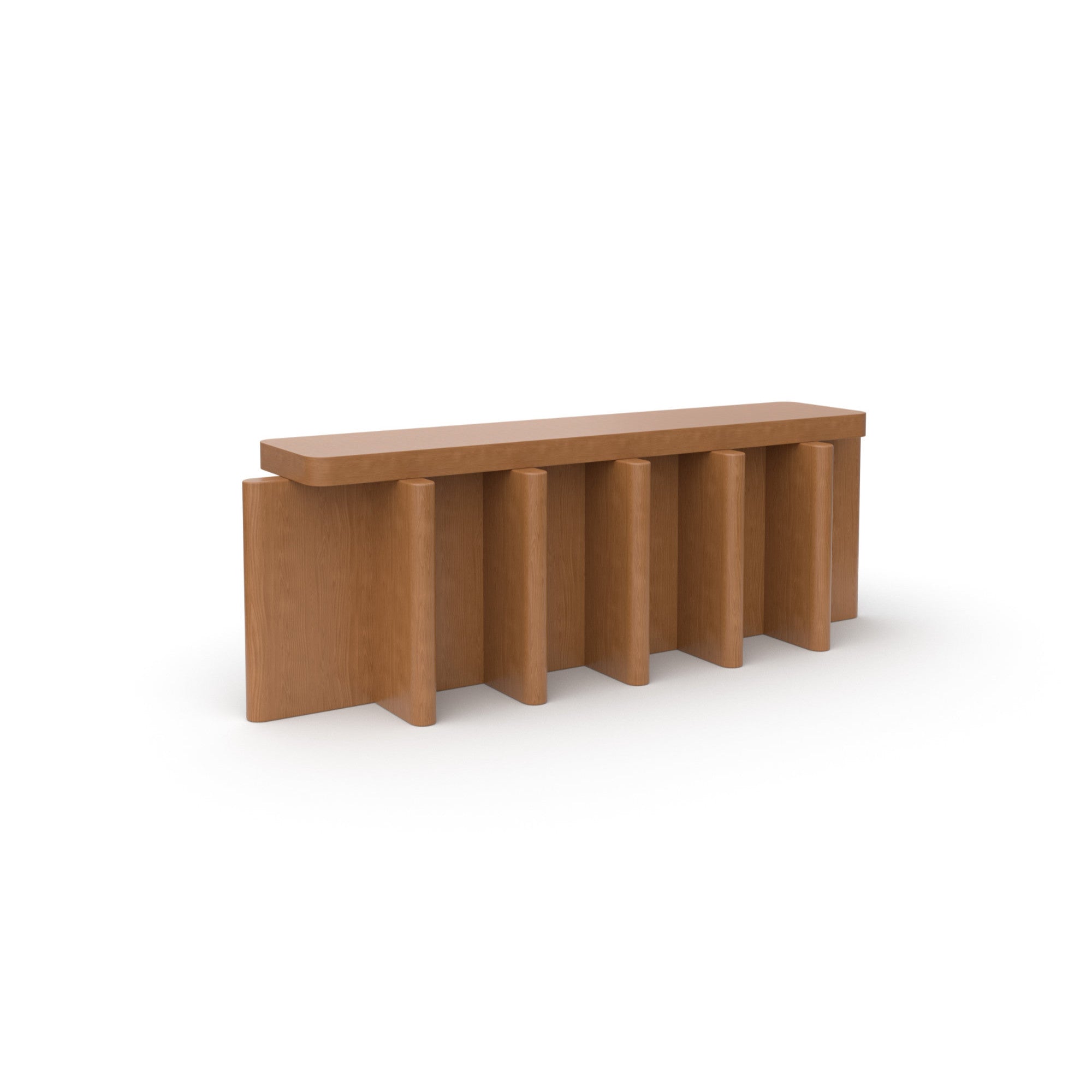 Spina B5.1 Bench - Nut Wood-1