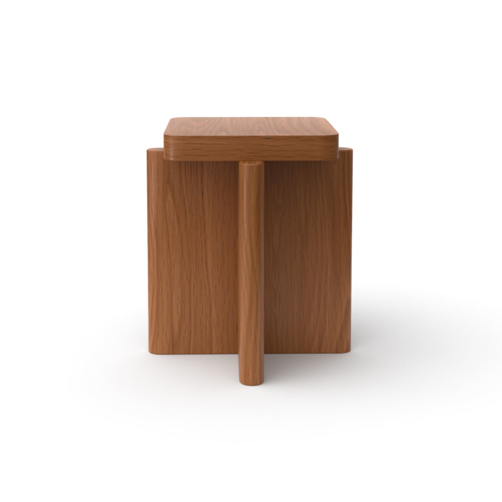 Spina T1.1 Side Table - Nut Wood-3