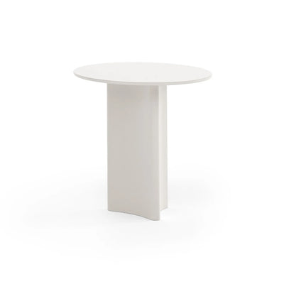 Column CLM045 Side Table - High Gloss Warm Grey