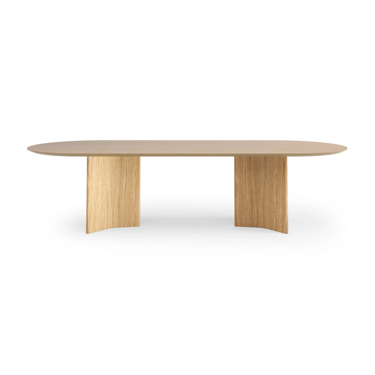 Column CLM300 Dining Table - Supermatt Oak-3