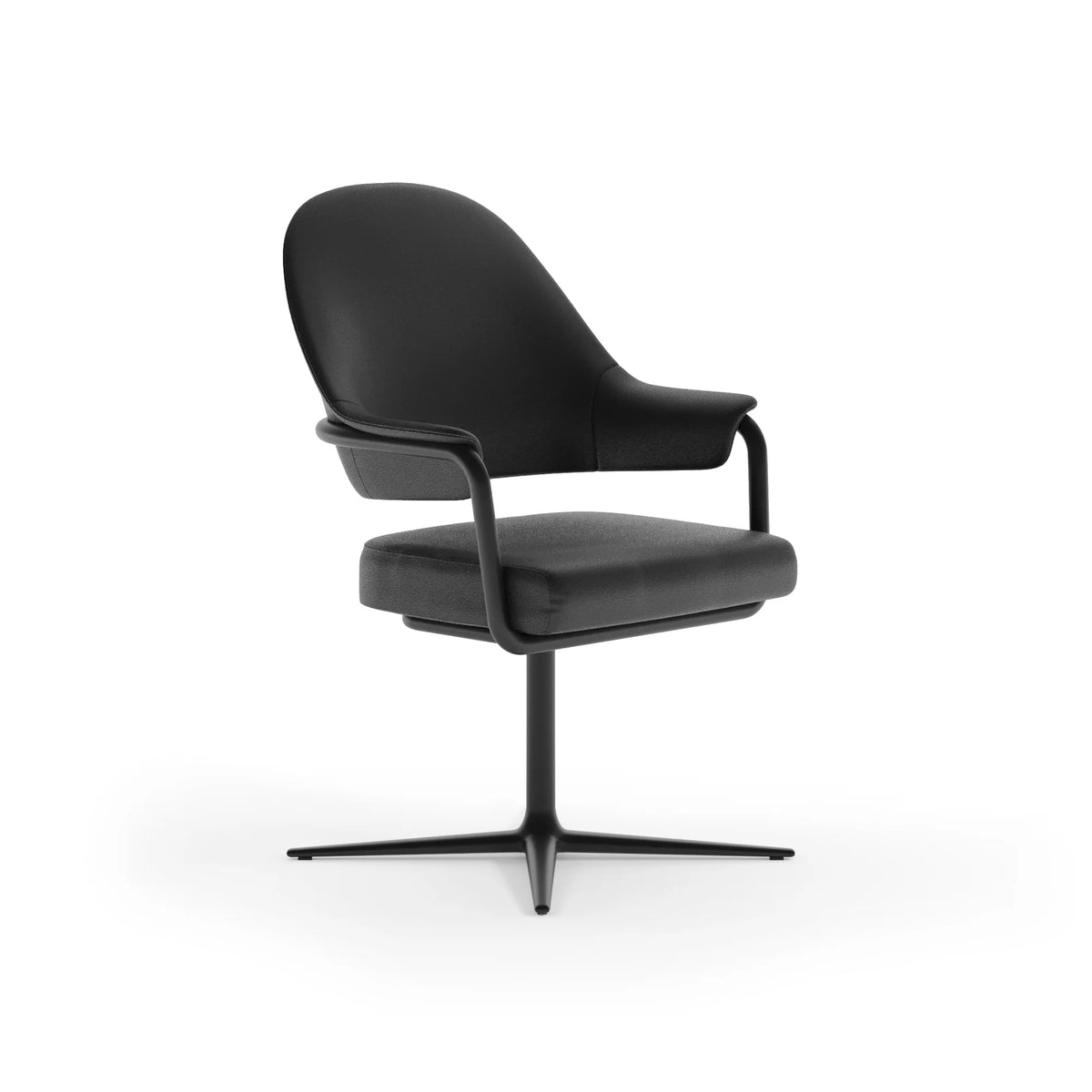 Hidalgo HID107 Office Task Chair - Black/Fabric G5 (Laguna Black)
