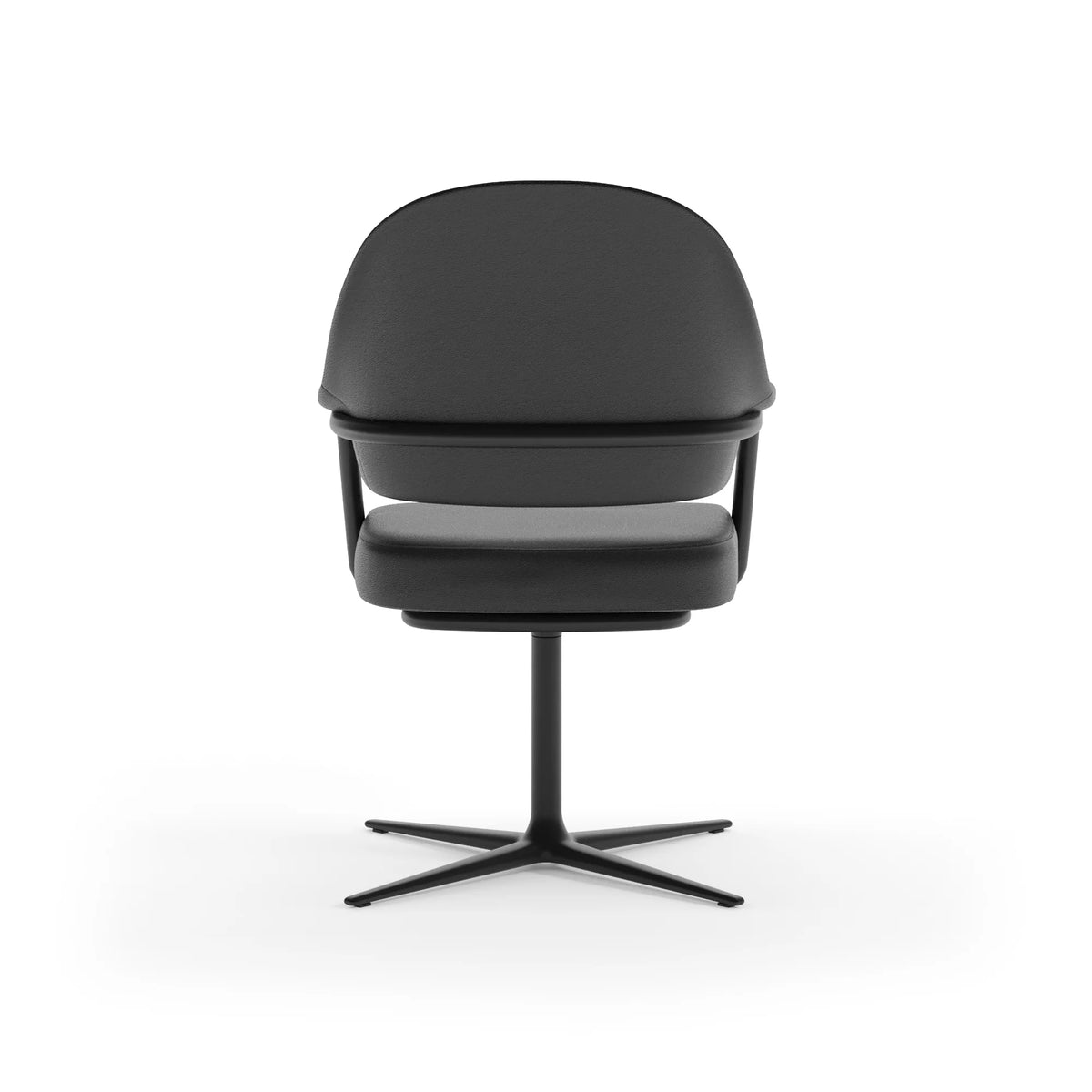 Hidalgo HID107 Office Task Chair - Black/Fabric G5 (Laguna Black)-5