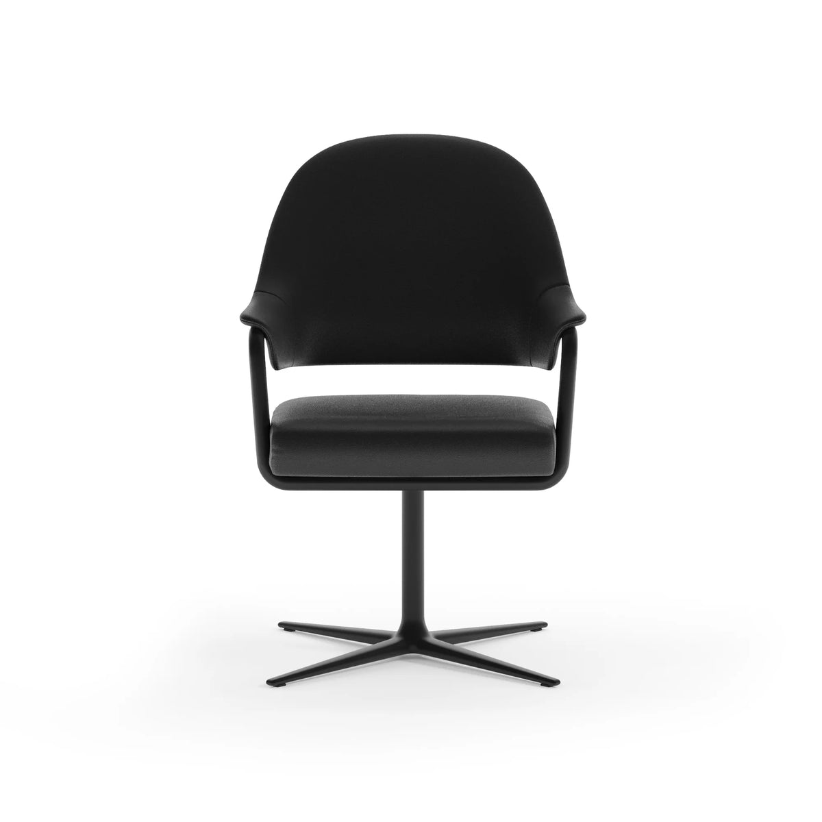 Hidalgo HID107 Office Task Chair - Black/Fabric G5 (Laguna Black)-3