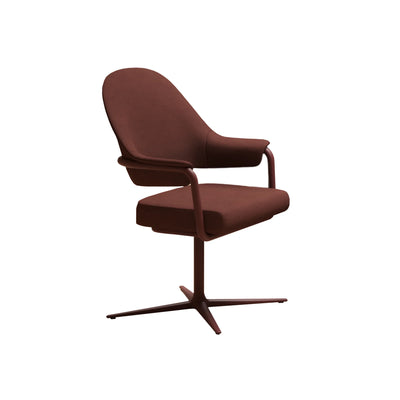 Hidalgo HID107 Office Task Chair - Oxide Red/Fabric G2 (Relate 0371 Reddish Brown)