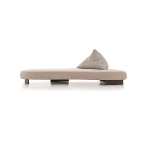 Papilo Island Sofa - Grey Wood LE12/Fabric M (Manhattan 01)
