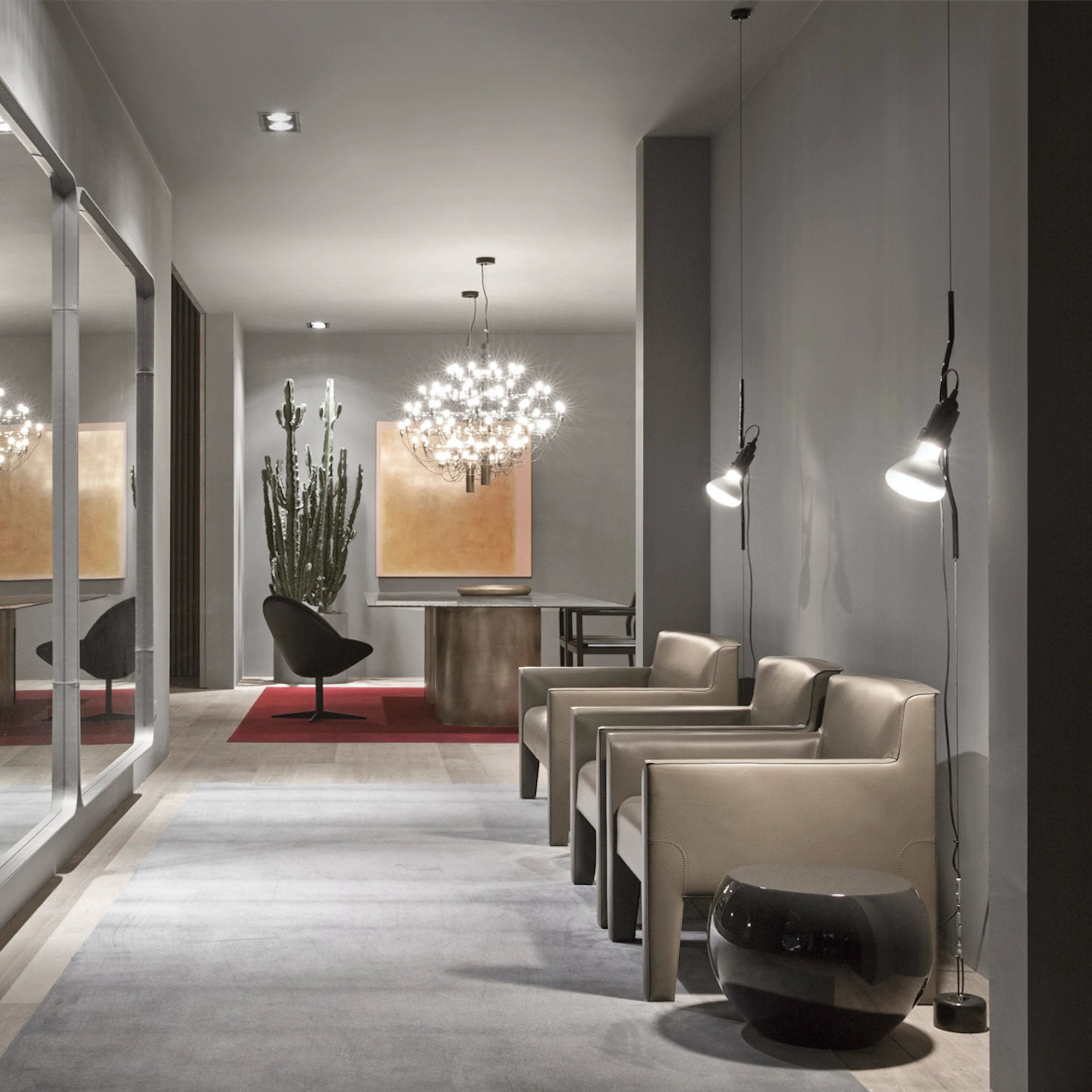 Parentesi Element Pendant Lamp - Red