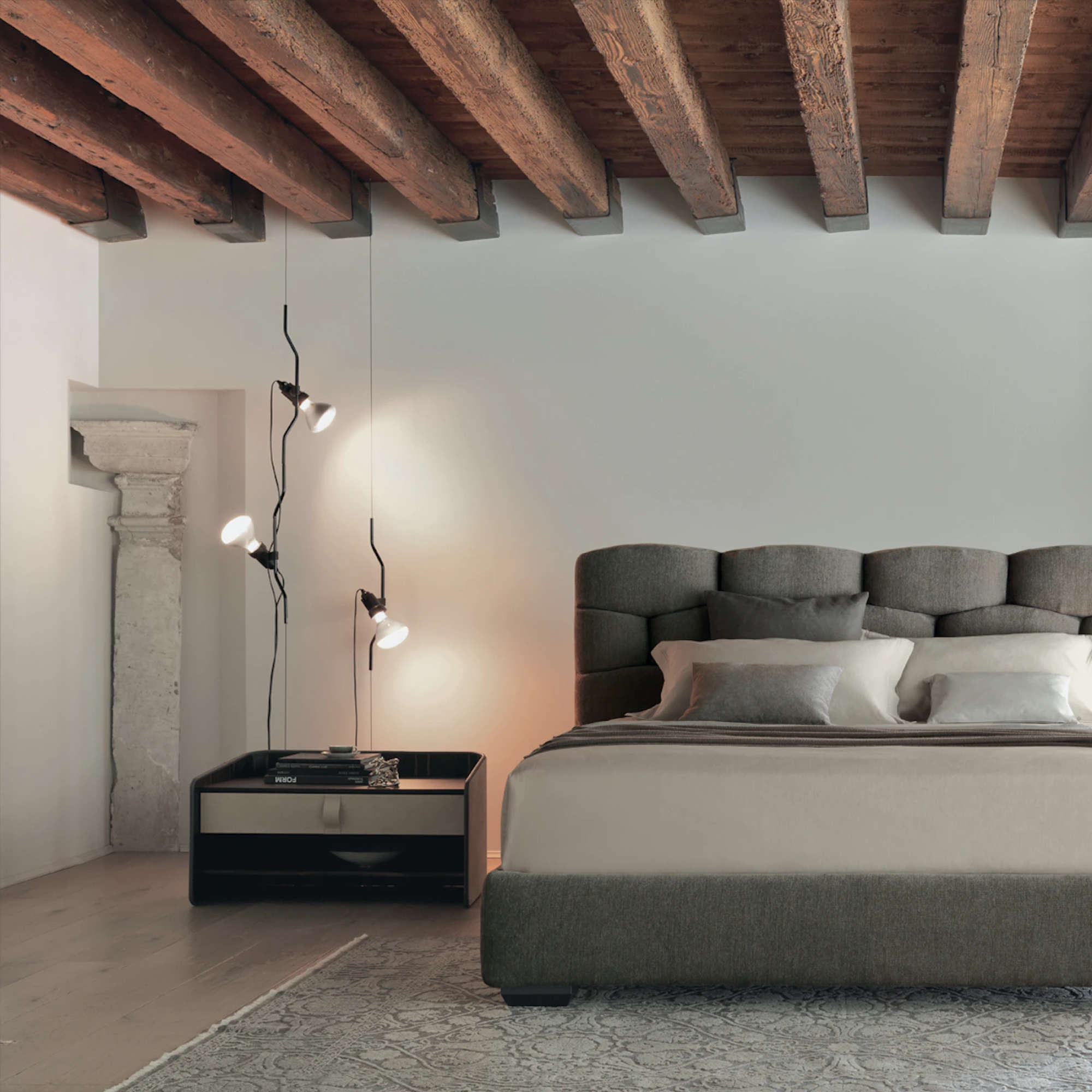 Parentesi Dimmer Element Pendant Lamp - White-4