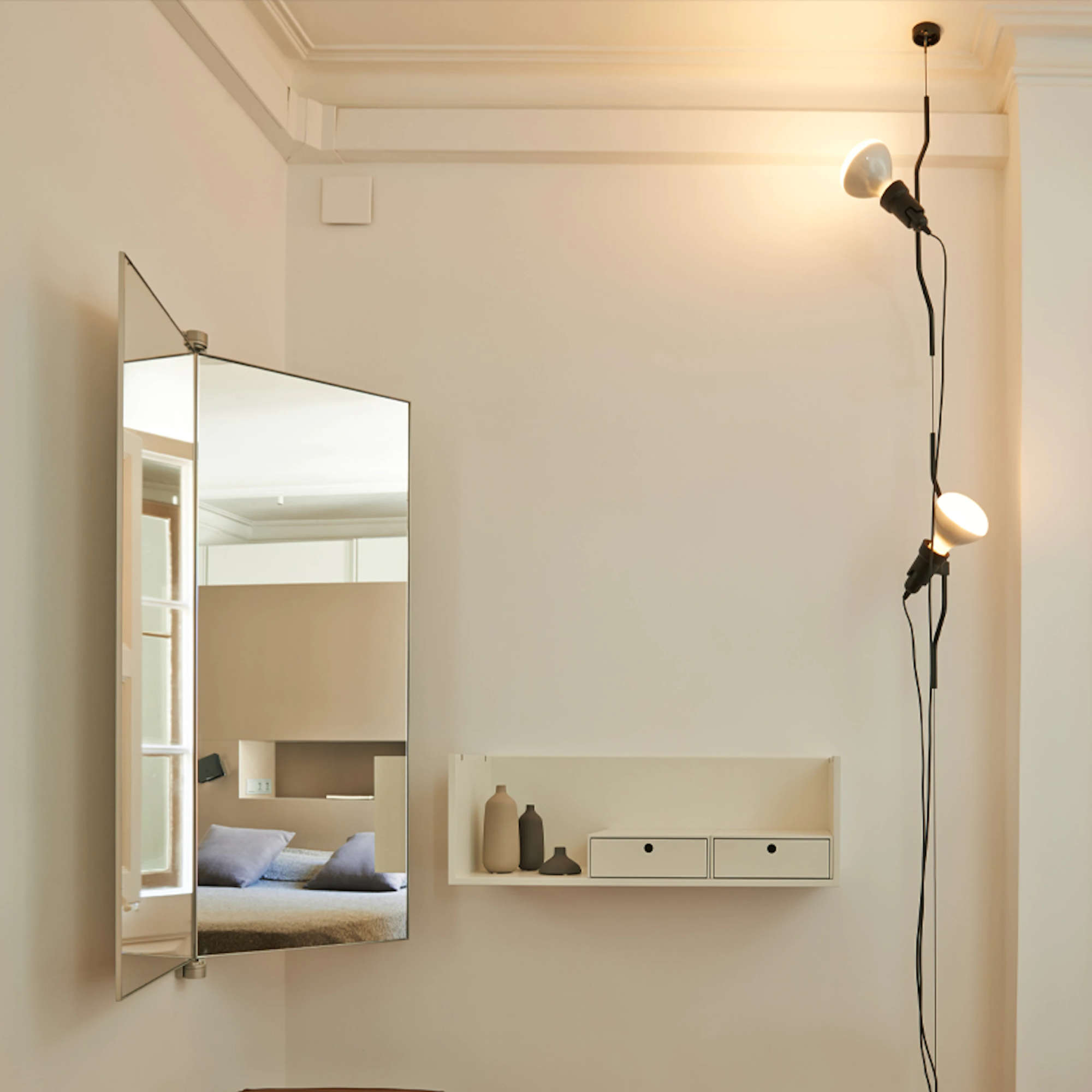 Parentesi Element Pendant Lamp - Red-5