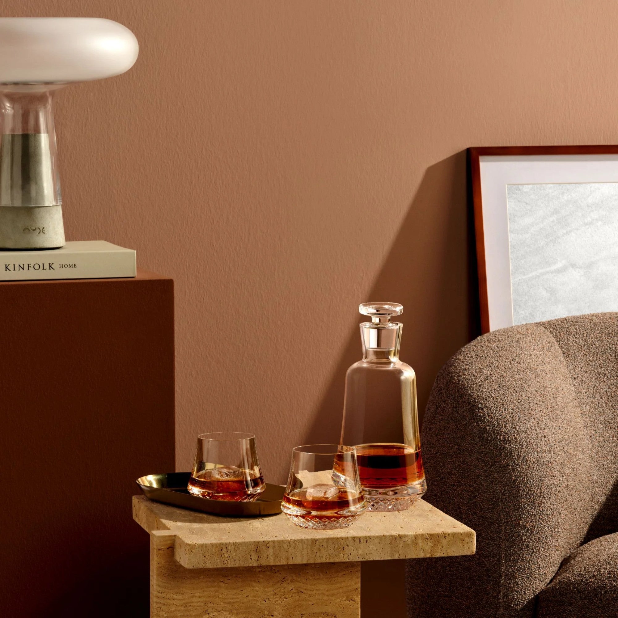 Paris Whisky Bottle - Clear