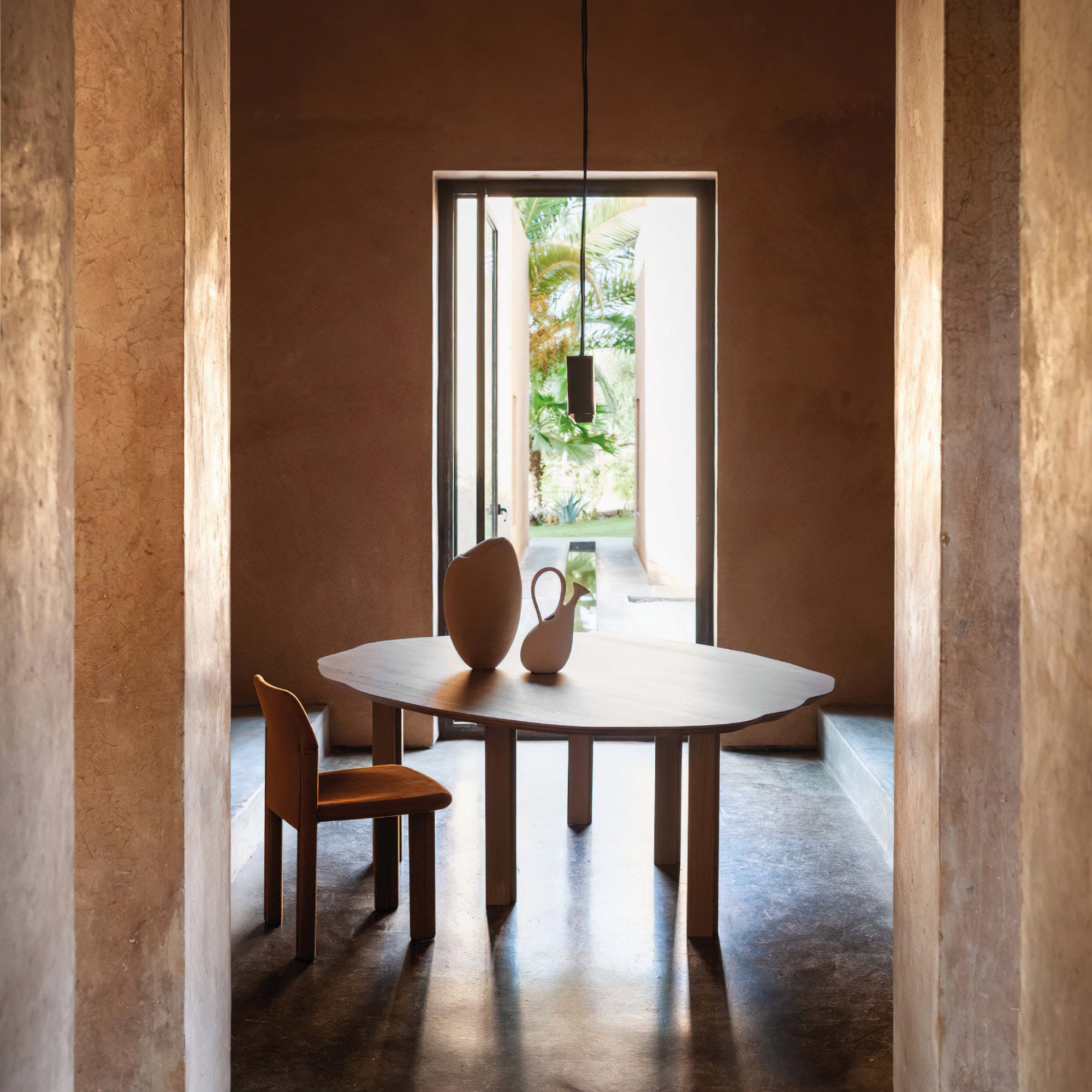 Parker 200 Dining Table - Natural Stained-2