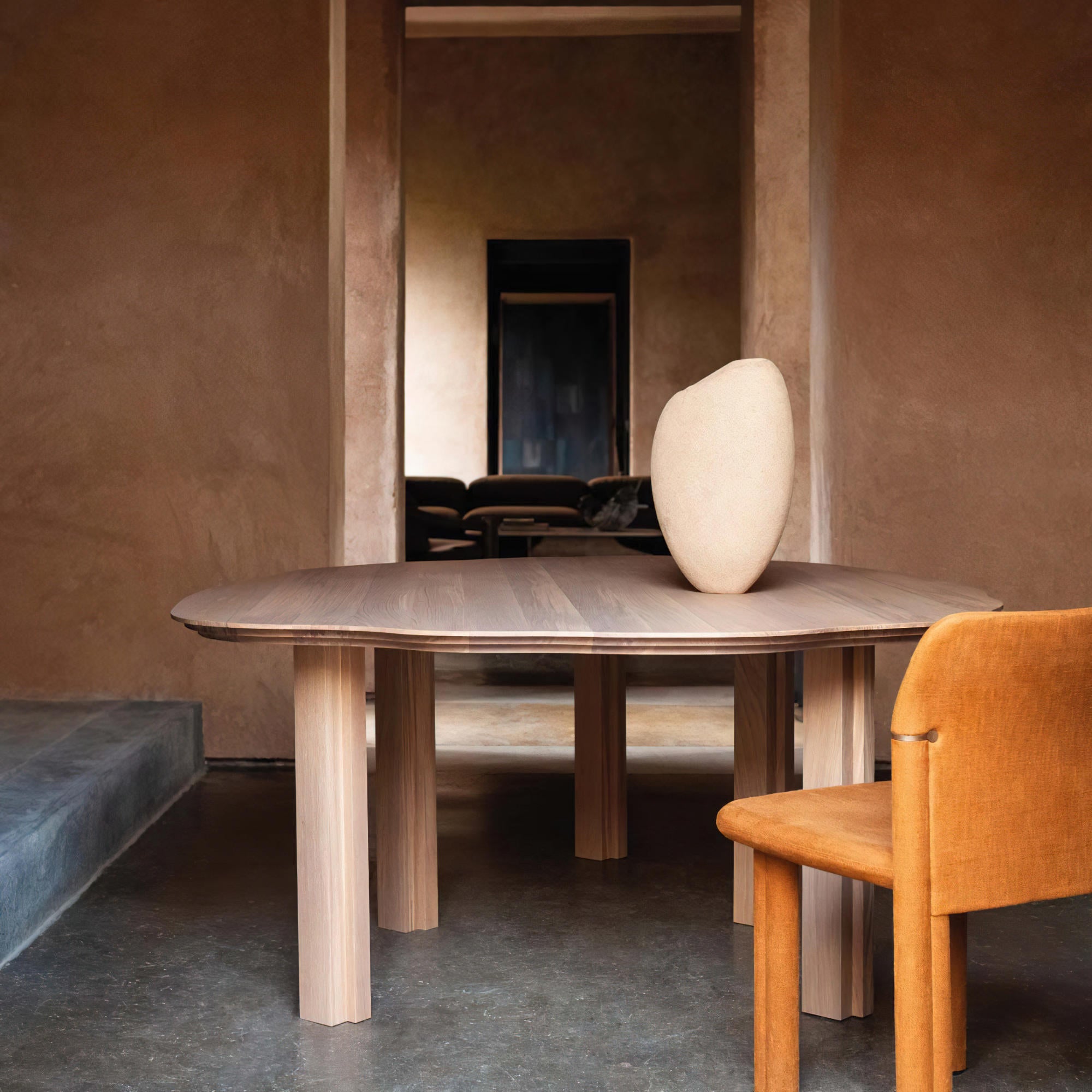 Parker 200 Dining Table - Natural Stained-3