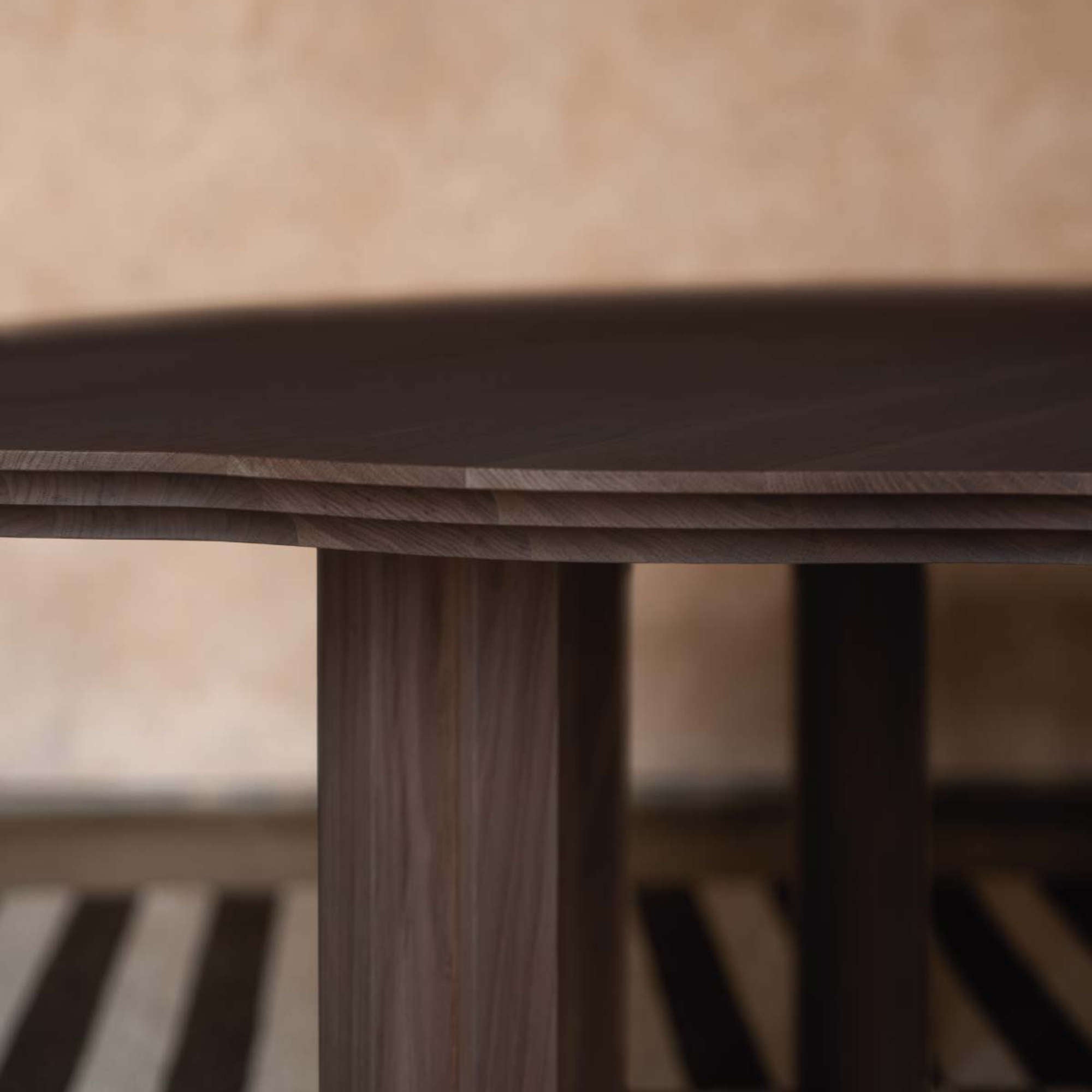 Parker 200 Dining Table - Grey Stained T167-5