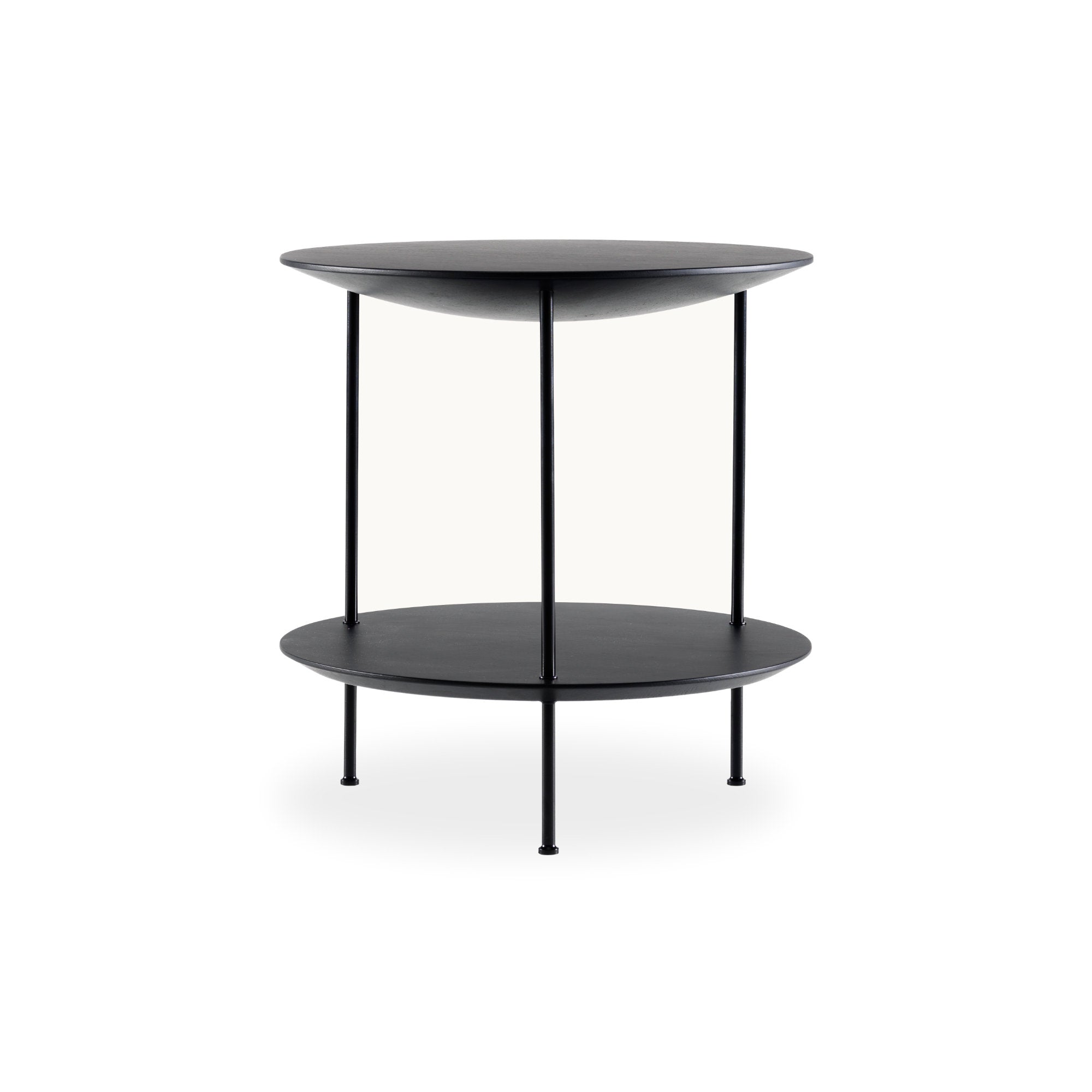 Pastille 50 Side Table - Black Lacquered Oak
