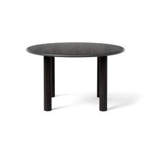 Paul 130 Round Dining Table - Black Stained Ashwood