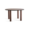 Paul 130 Round Dining Table - Brown Stained Ashwood