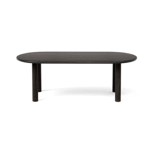 Paul Long Dining Table - Black Stained Ashwood