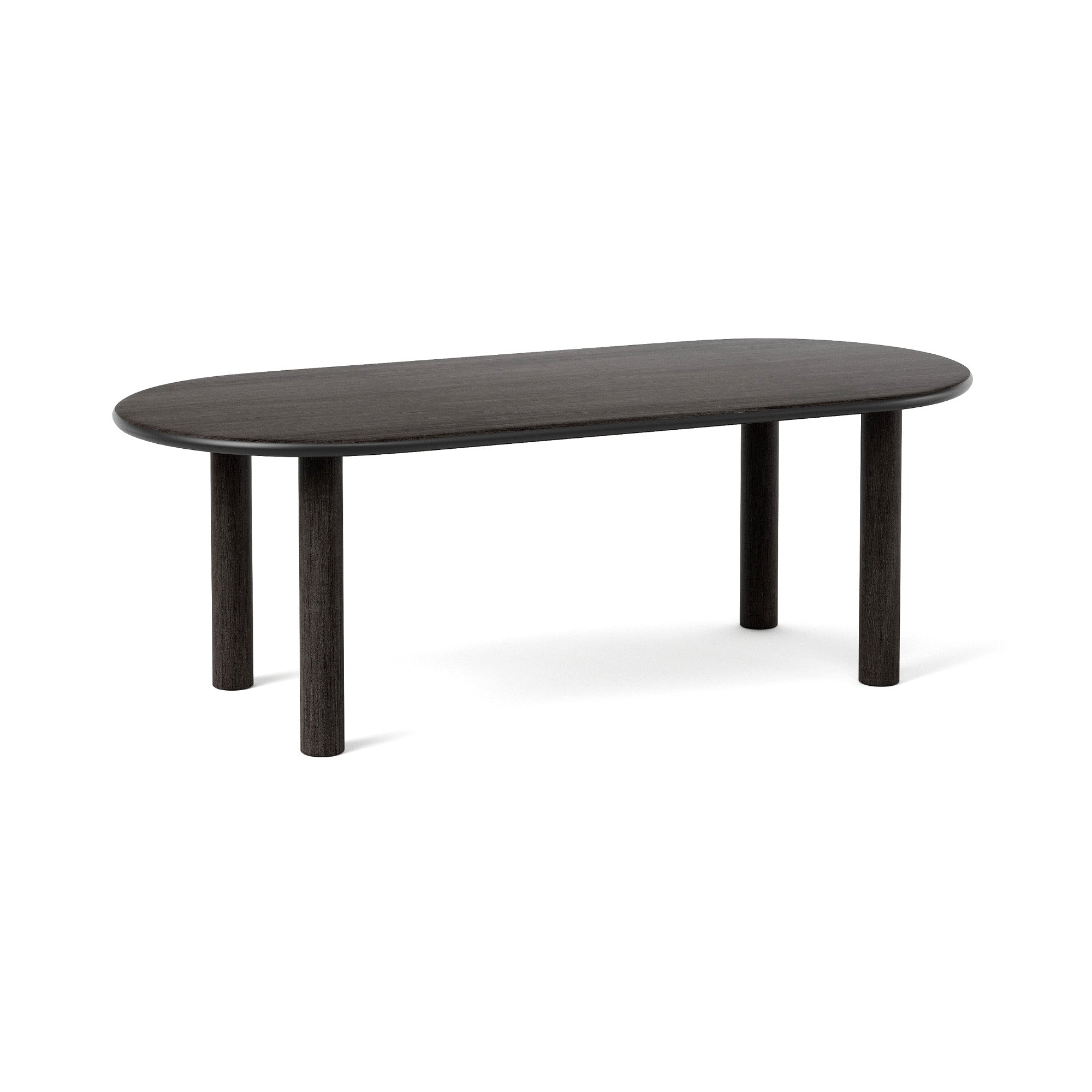 Paul Long Dining Table - Black Stained Ashwood