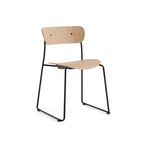 Pavilion AV51 Dining Chair - Black/Oak