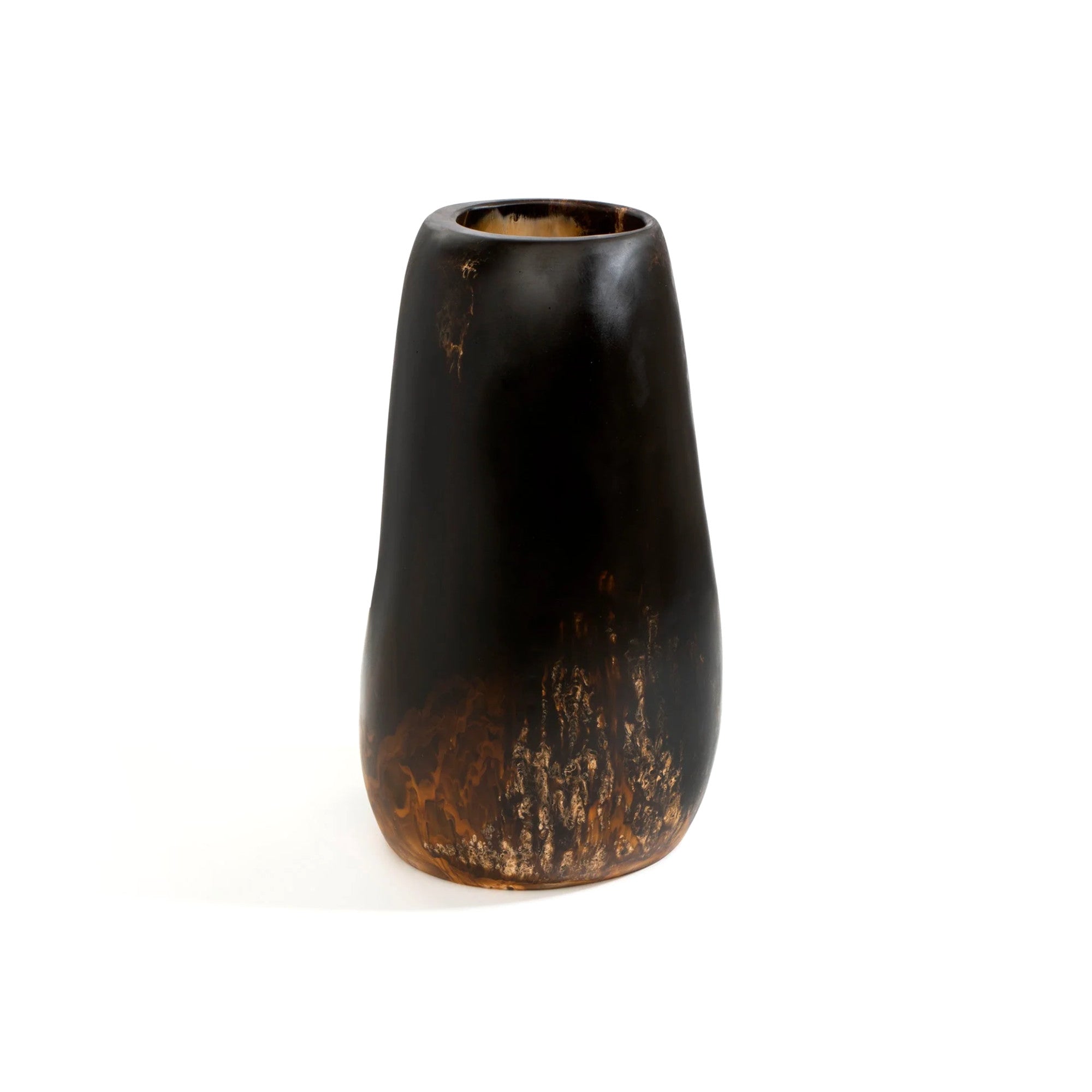 Pebble Grand Vase - Dark Horn