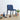 Pele SD 42 Dining Chair - Fabric E (Sansone 01 Ebano)