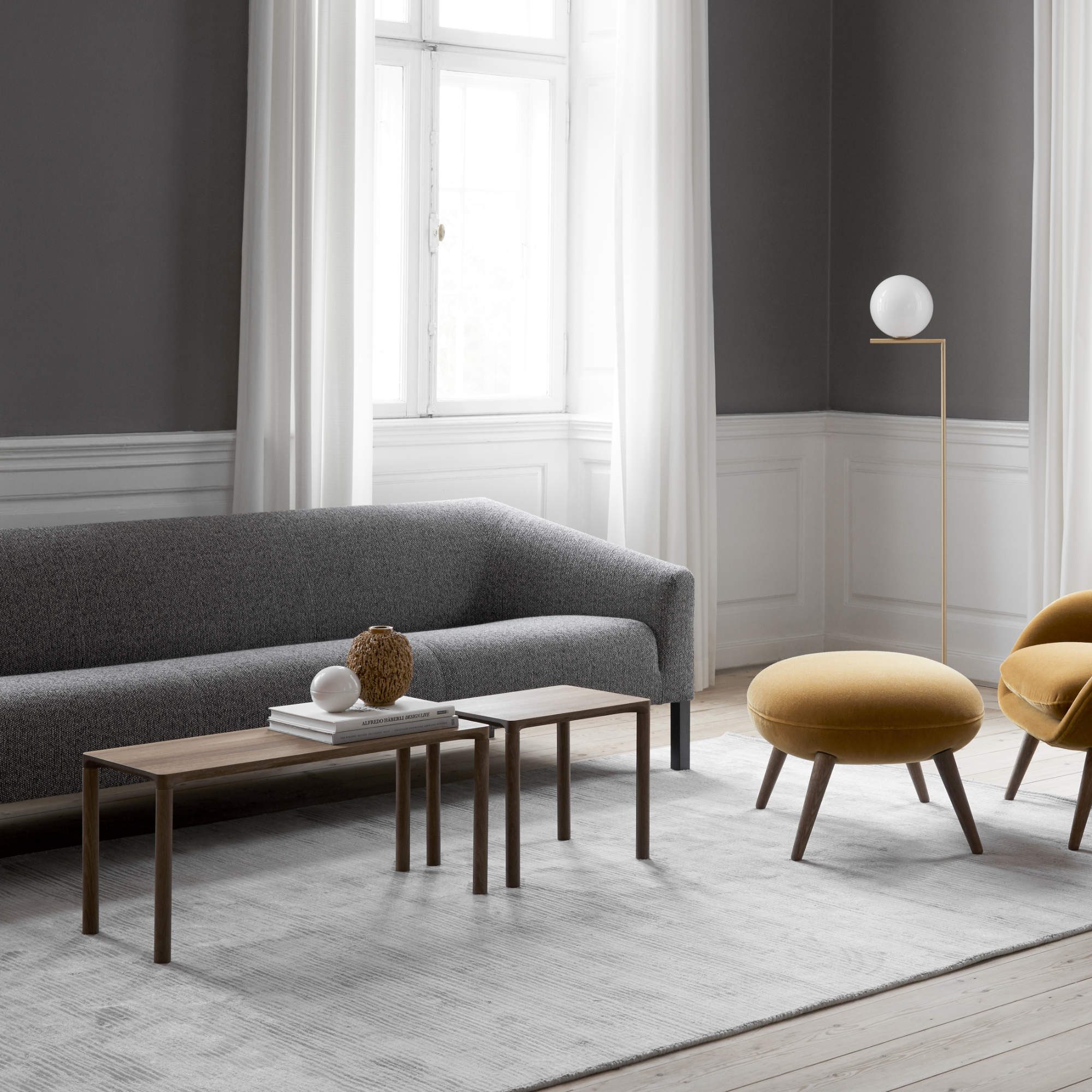 Piloti 6715 41 Coffee Table - Smoked Oak/Olied/FSC Mix 70%-2