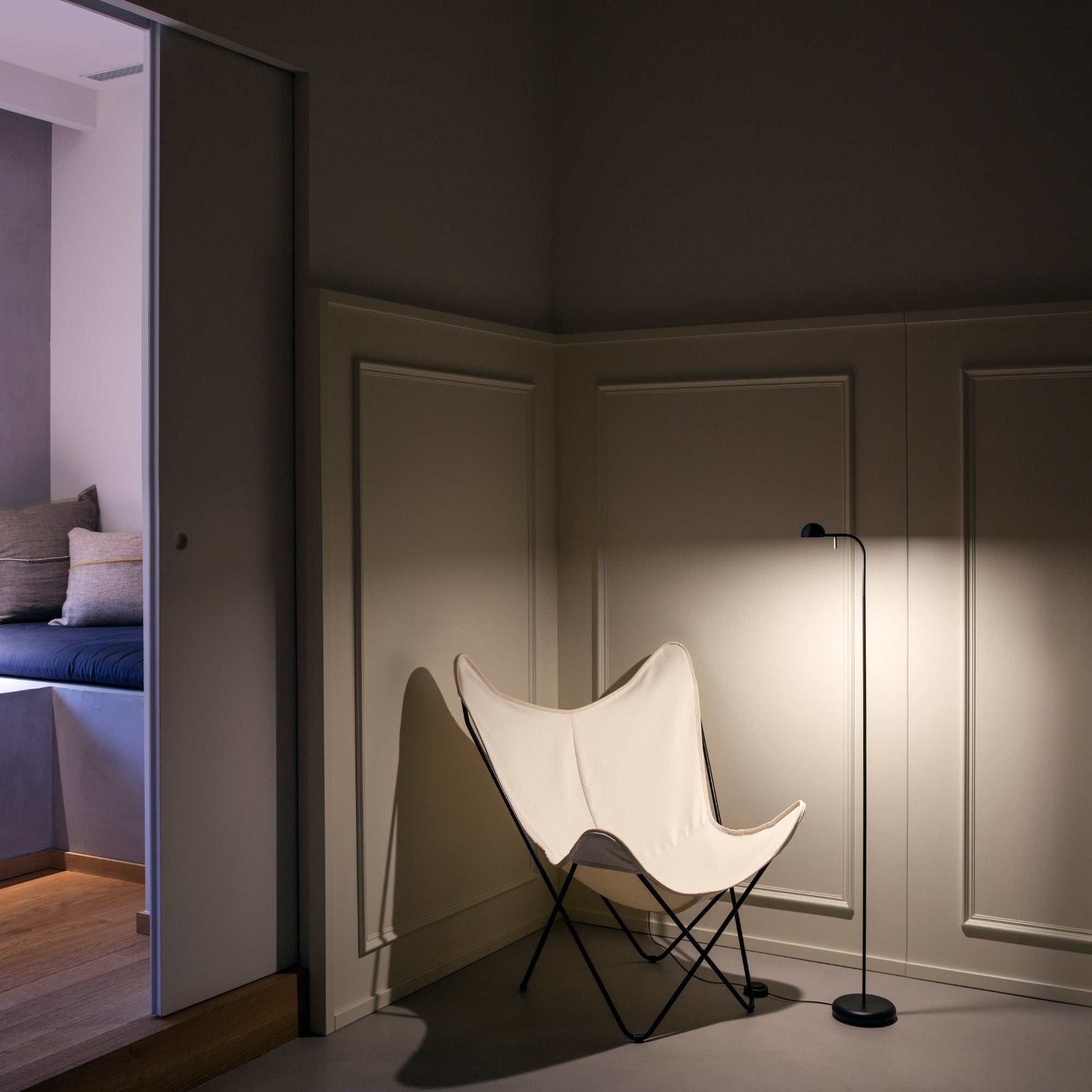 Pin 1660 Floor Lamp - Cream