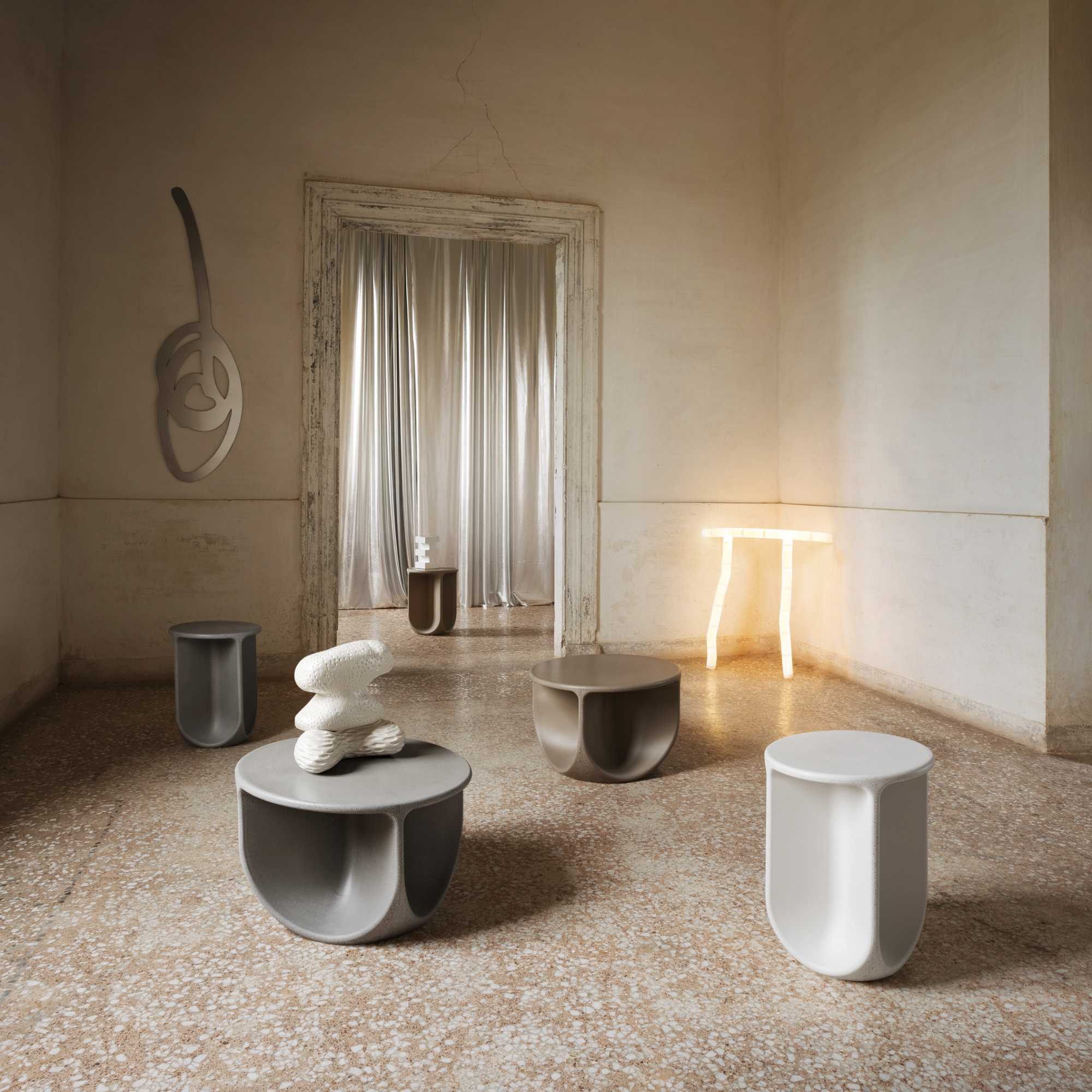 Pinto TS 310 Side Table - Nocciola